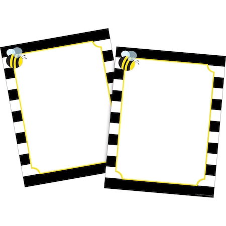 Barker Creek Wide Stripes Computer Paper, 100 sheets/Package 3626